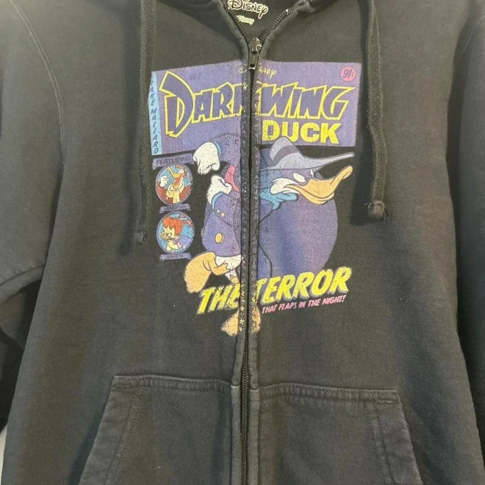 Disney Darkwing Duck‎ the terror zippy hoodie. Kid size small.